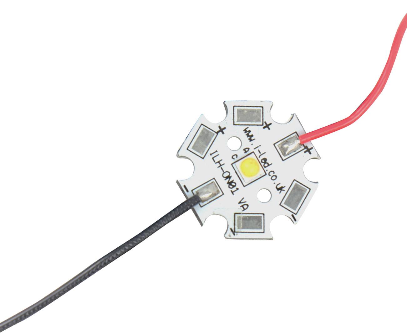 ILH-PO01-BLUE-SC221-WIR200. LED MODULE, BLUE, 470NM, 33LM, 1W INTELLIGENT LED SOLUTIONS
