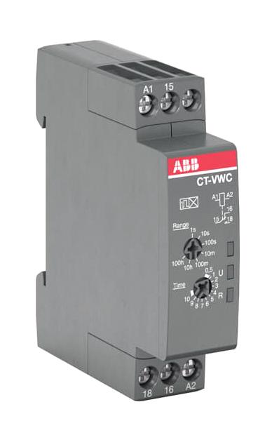 1SVR508130R0000 TIME RELAY, 0.05S-100H, IMPULSE-ON, SPDT ABB