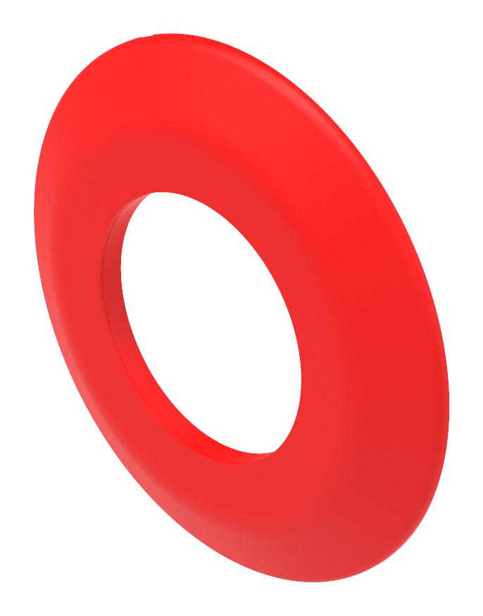 56-1200 FRONT BEZEL, 87MM, PLASTIC, RED EAO