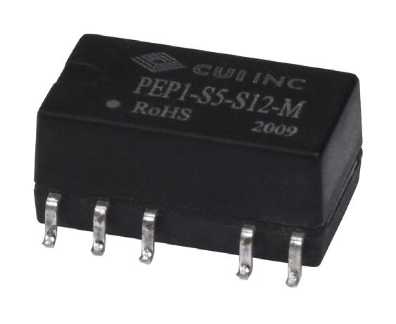 PEP1-S5-D3-M DC-DC CONVERTER, 2 O/P, 1W CUI