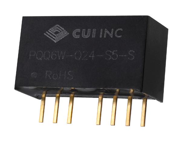 PQQ6W-Q24-S24-S DC-DC CONVERTER, 24V, 0.25A CUI