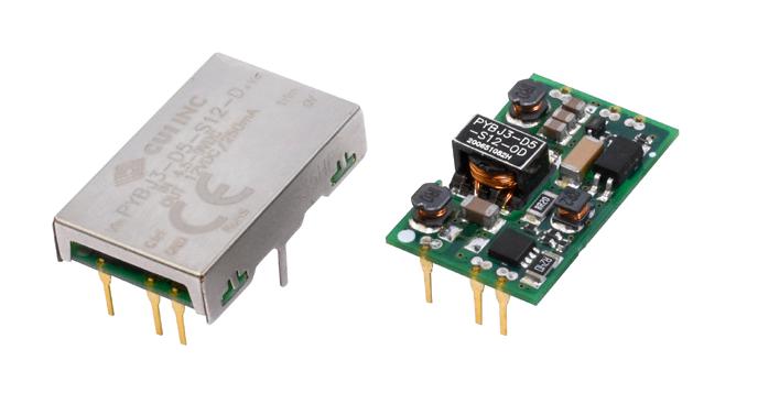 PYBJ3-D24-S24-D DC-DC CONVERTER, 24V, 0.125A CUI
