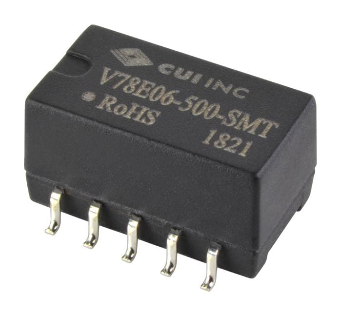 V78E05-500-SMT-TR DC-DC CONVERTER, 5V, 0.5A CUI
