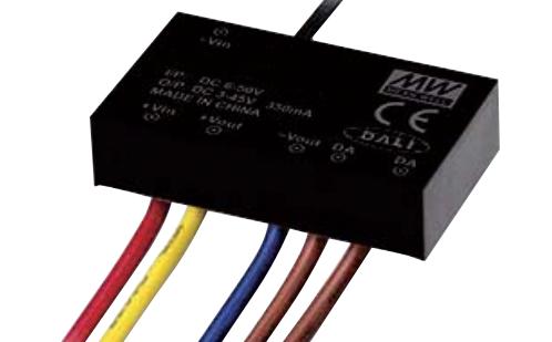 LDD-350H-WDA DC-DC CONVERTER, PWM, 15.75W, PANEL MEAN WELL