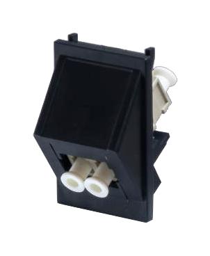 OL645MMBKPT FIBER OPTIC ADAPTER, LC-LC DUPLEX TUK