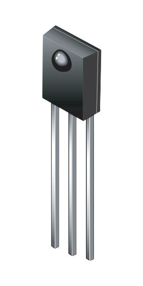 QSE257 PHOTOSENSOR, INVERTER OUTPUT, 0.05A ONSEMI