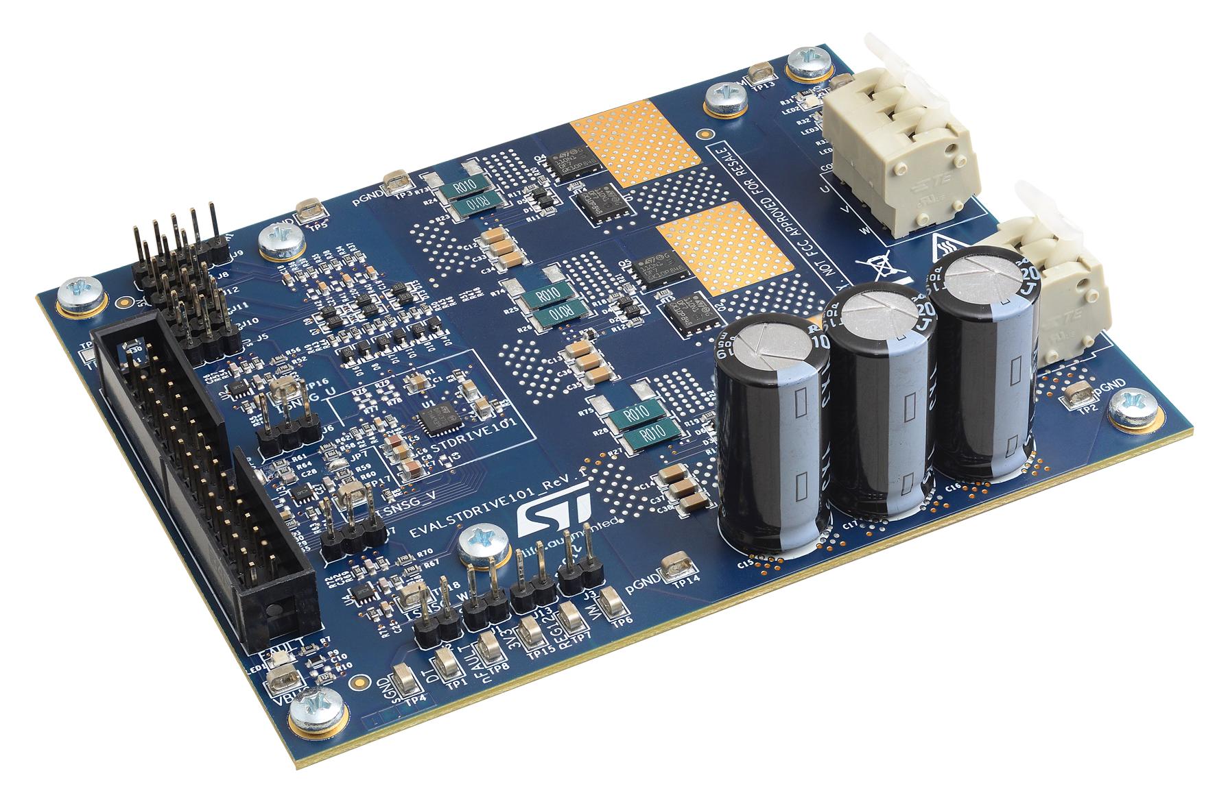 EVALSTDRIVE101 DEMO BOARD, 3 PHASE BRUSHLESS MOTOR STMICROELECTRONICS