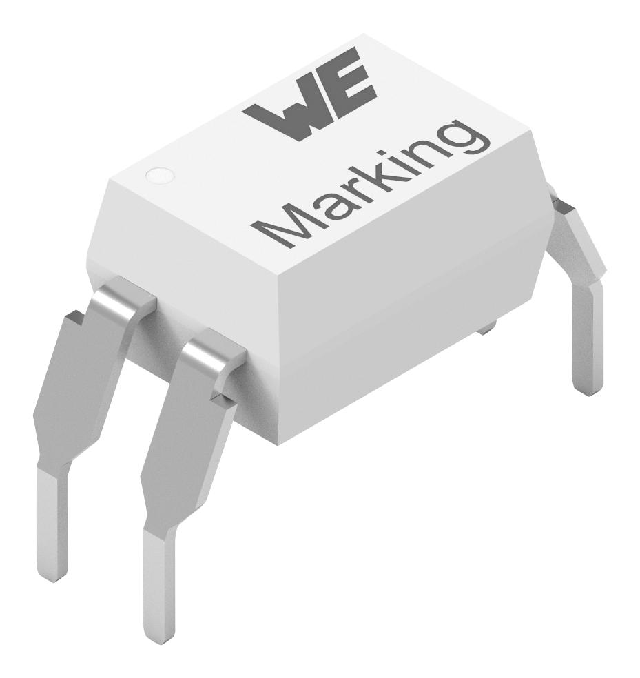 140817141210 OPTOCOUPLER, TRANSISTOR, 35V, DIP-4 WURTH ELEKTRONIK