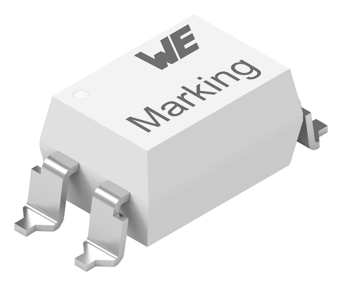 140817143300 OPTOCOUPLER, TRANSISTOR, 35V, SMDIP-4 WURTH ELEKTRONIK