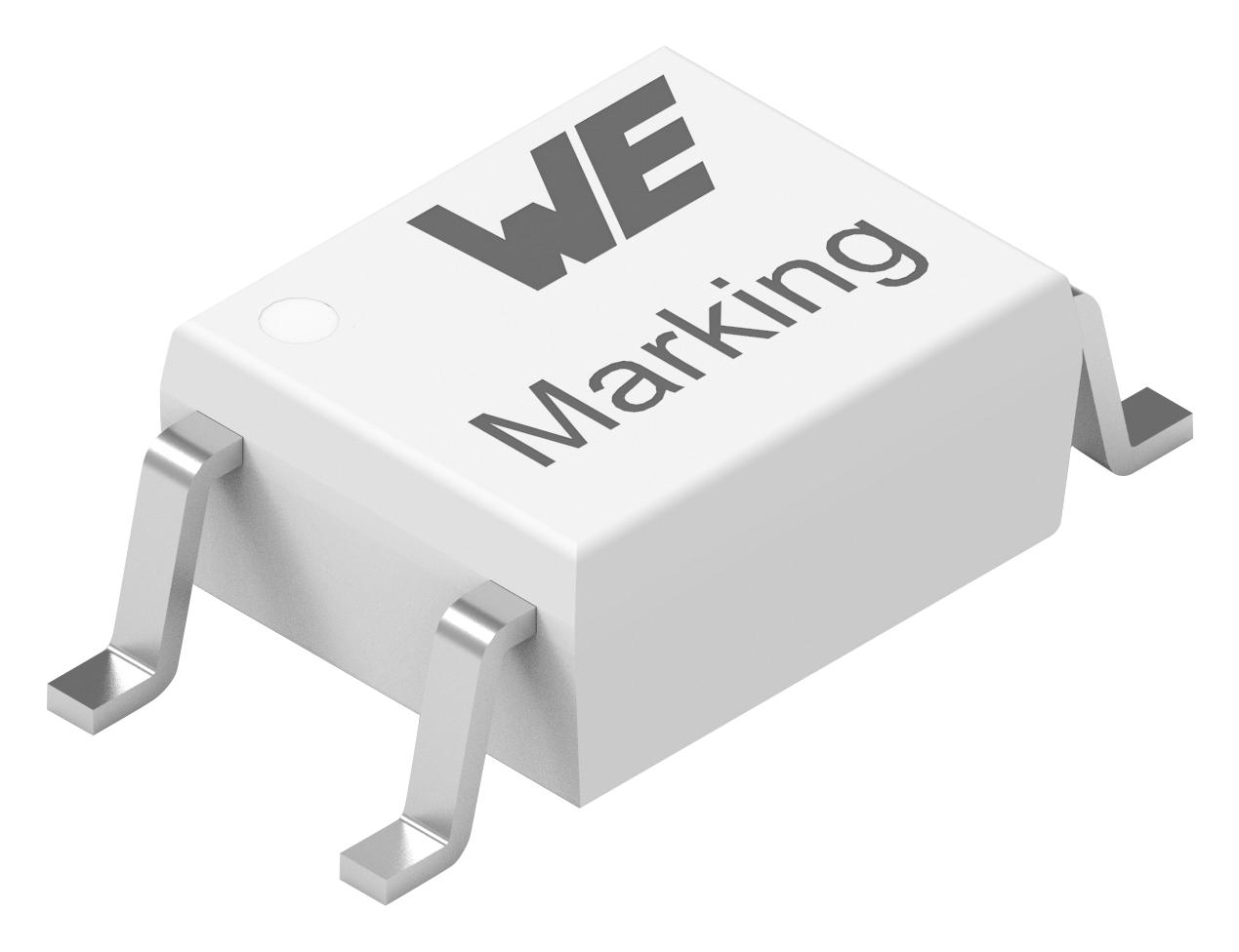 140356145000 OPTOCOUPLER, TRANSISTOR, 80V, SOP-4 WURTH ELEKTRONIK