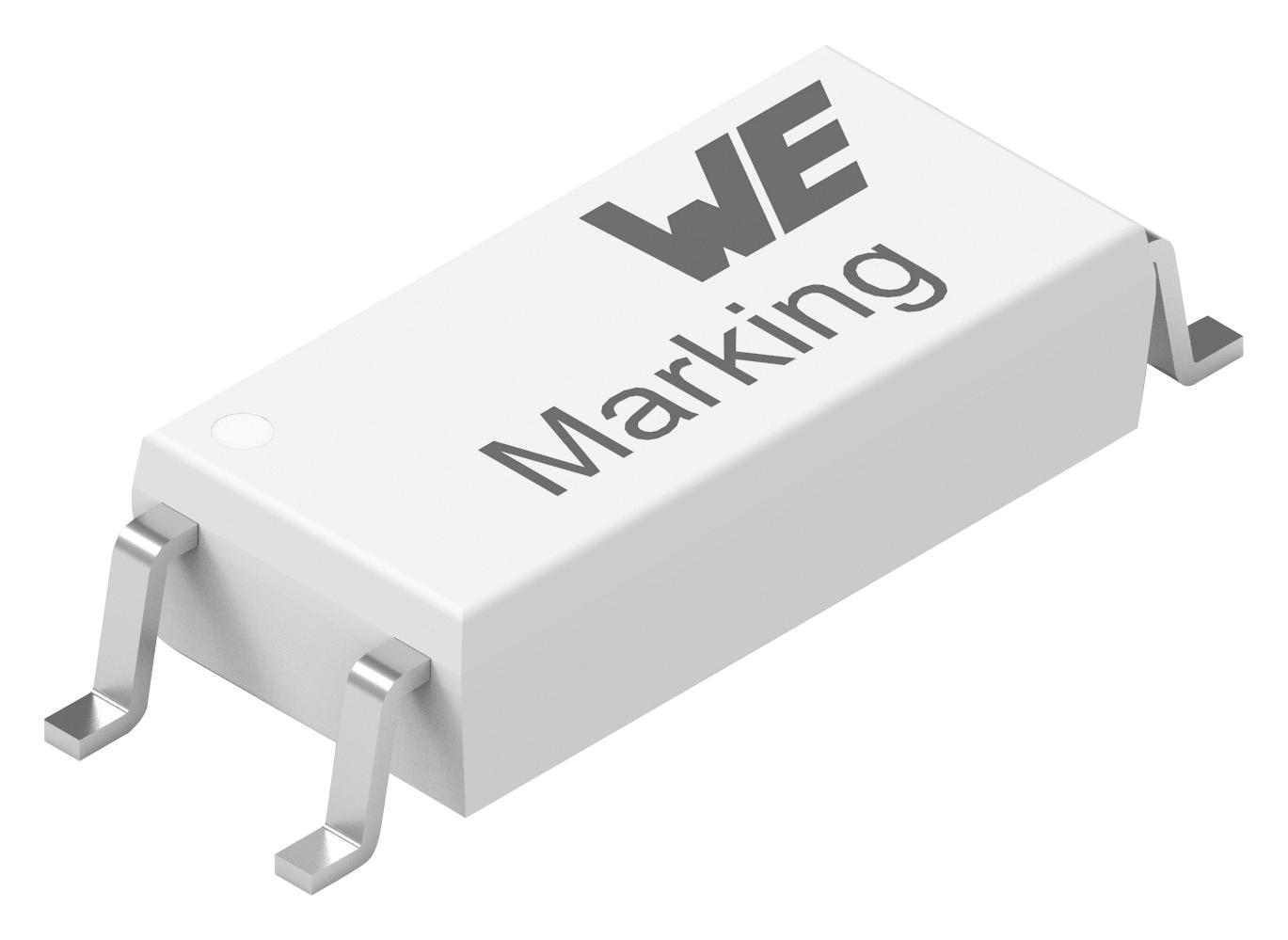 140100146000 OPTOCOUPLER, TRANSISTOR, 80V, LSOP-4 WURTH ELEKTRONIK