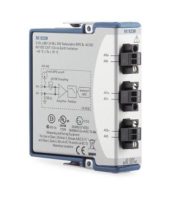 783824-02 SOUND & VIBRATION MODULE, 3CH, 12.8KSPS NI