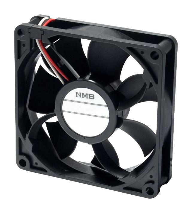 08020SA-24L-EA-00 AXIAL FAN, 80MM, 24VDC, 36CFM, 34DB NMB TECHNOLOGIES