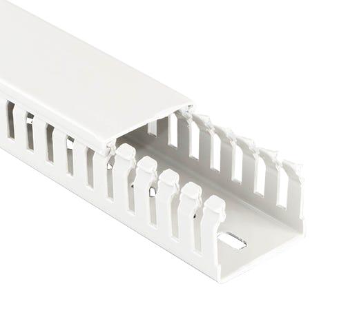 23630400Y NARROW SLOT DUCT, PVC, WHT, 37.5X25MM BETADUCT