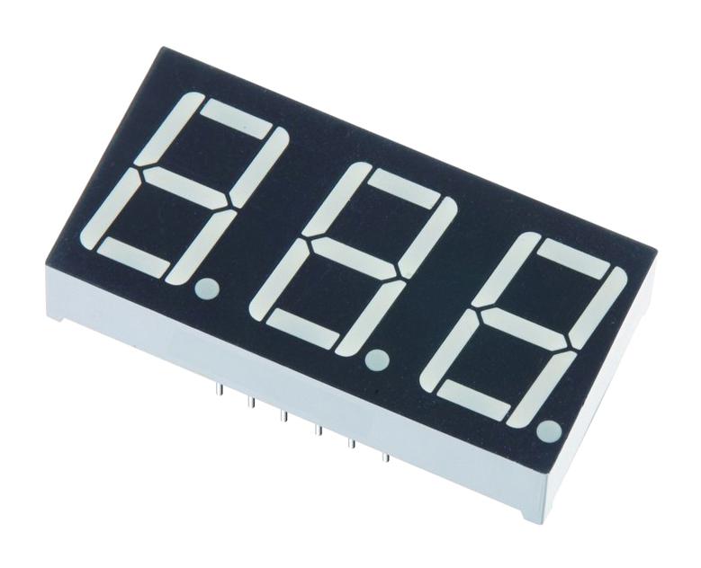 MP006832 DISPLAY, 7 SEGMENT LED, 0.56", RED, 5MCD MULTICOMP PRO