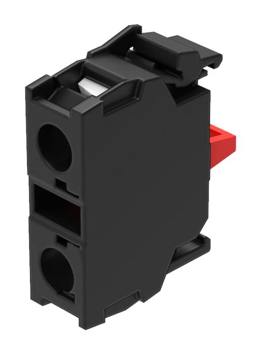 45-312.1Z10 CONTACT BLOK, SPST-NC, 10A, SCREW EAO