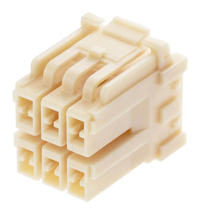 212209-2040 CONN HOUSING, RCPT, 4POS, 3.3MM, NATURAL MOLEX