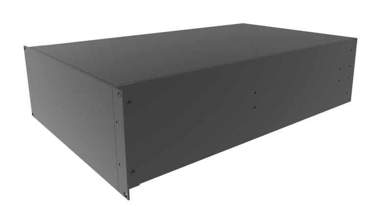 RM4U1928SBK 19" CABINET, ALUM, 421.64X711.2X177.8MM HAMMOND