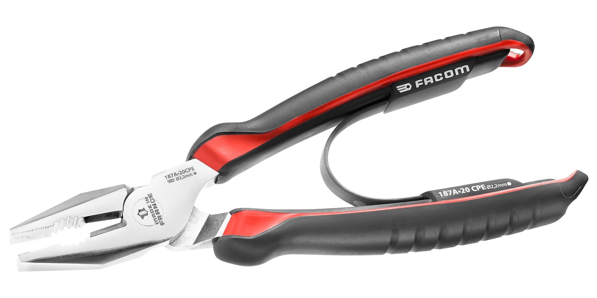 187A.20CPE COMBINATION PLIER, 2.2MM, 205MM L FACOM