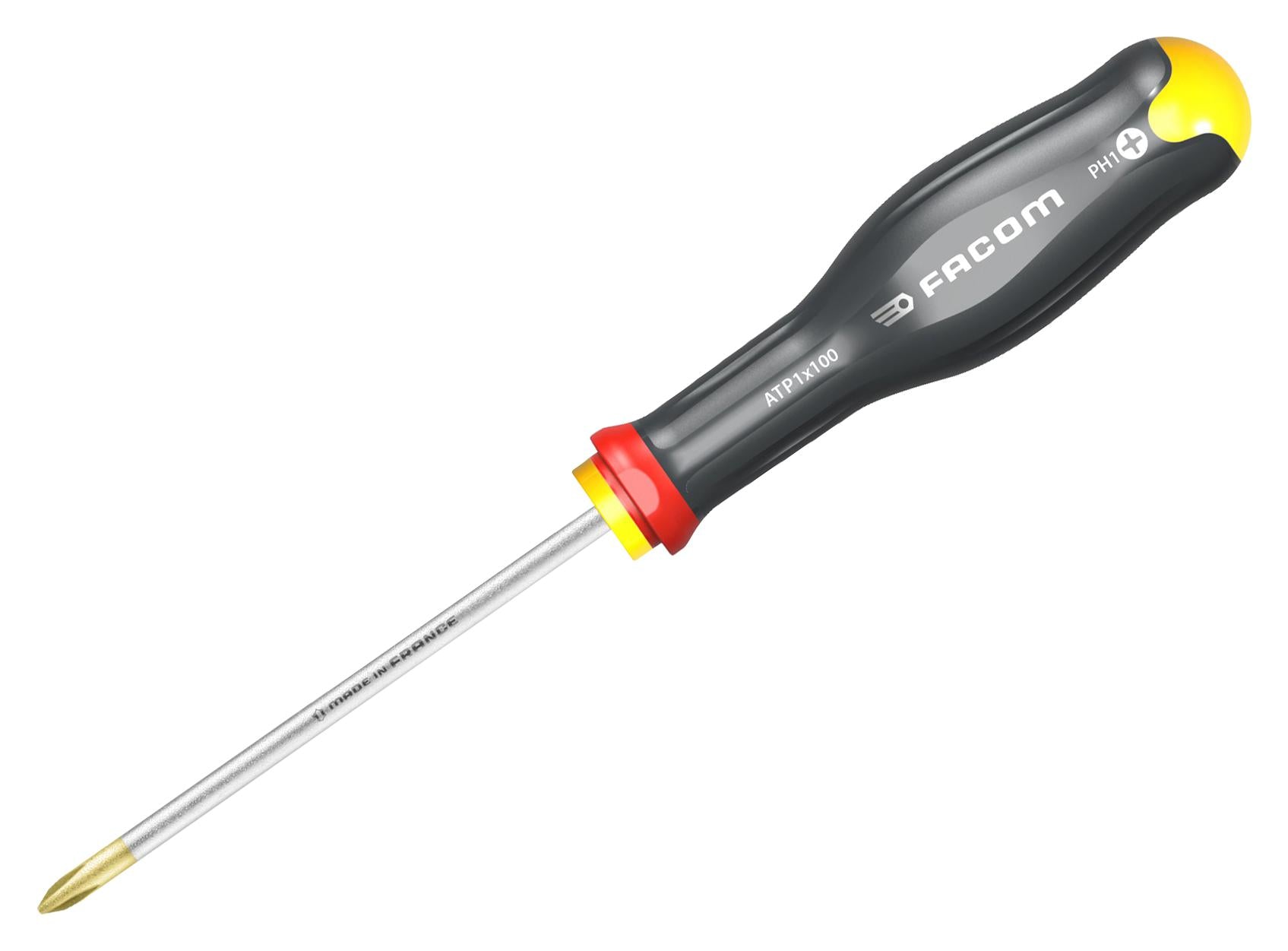 ATP1X100 SCREWDRIVER, PH1, 100MM, 209MM FACOM
