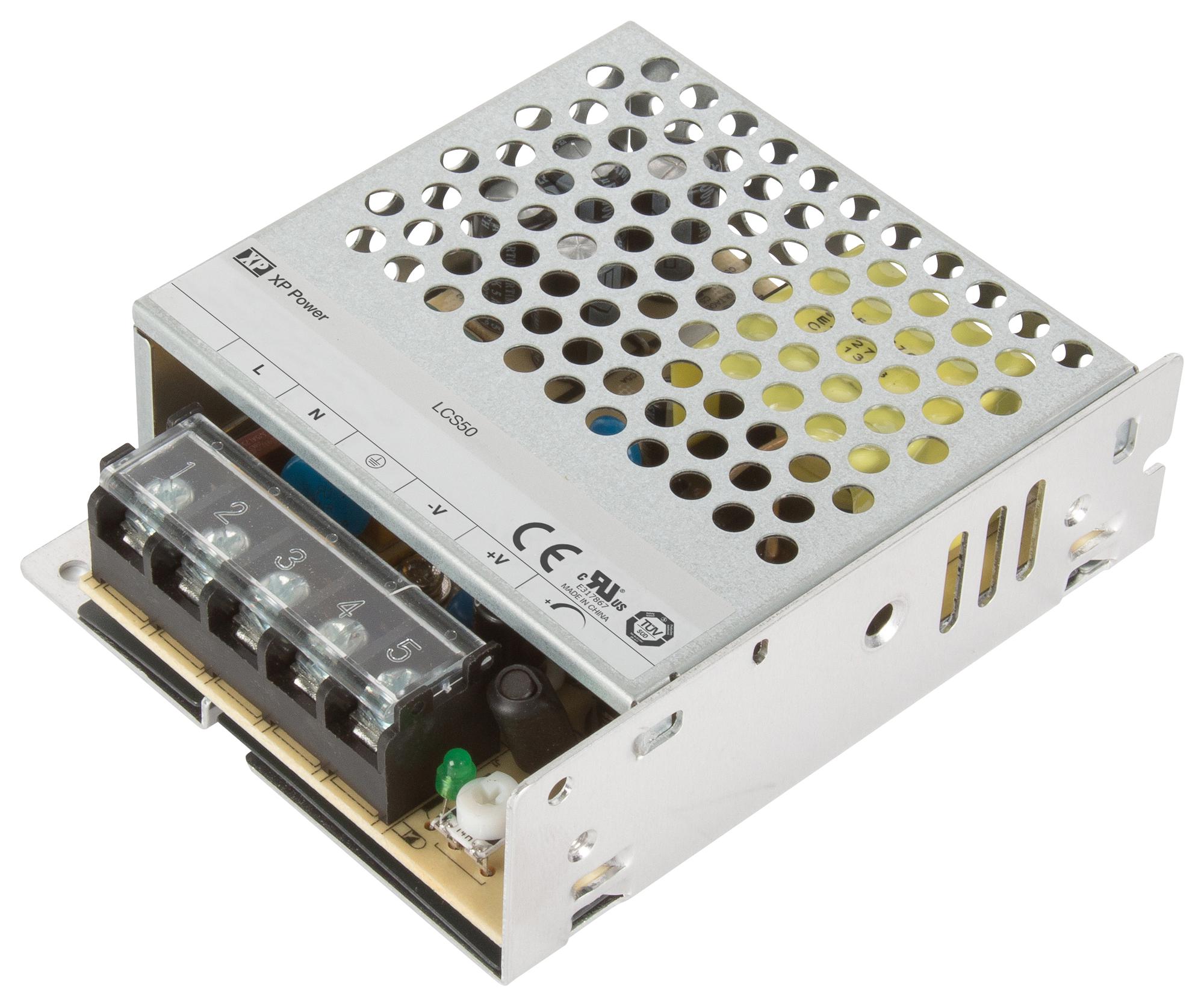 LCS50US48 POWER SUPPLY, AC-DC, 48V, 1.1A XP POWER