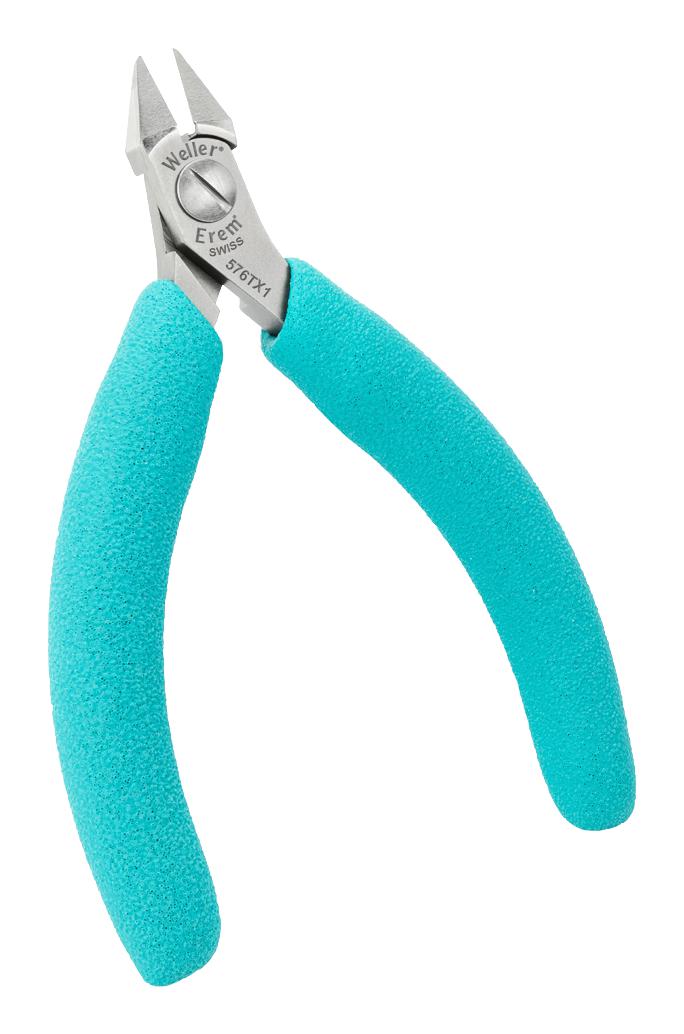 576TX1 WIRE CUTTER, TAPERED HEAD, 1MM, 115MM L WELLER EREM