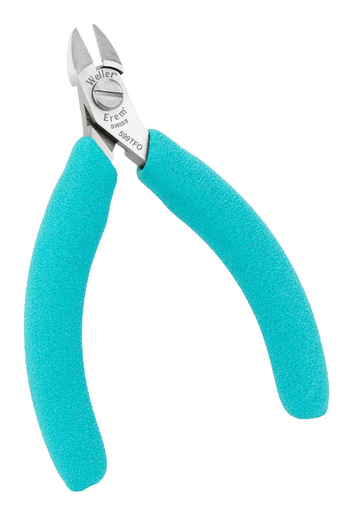 599TFO WIRE CUTTER, OVAL, 0.031", 4.527" L WELLER EREM