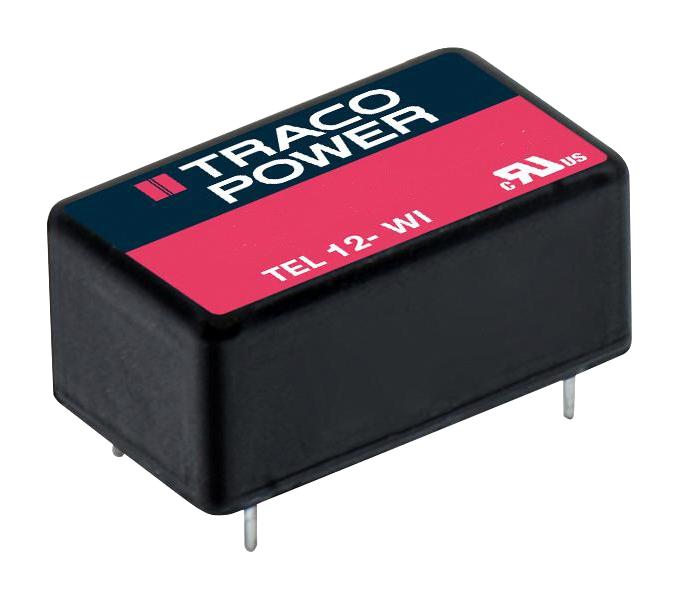 TEL 12-2415WI DC-DC CONVERTER, 24V, 0.5A TRACO POWER