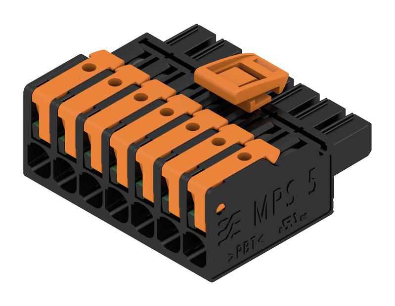 2741720000 TERMINAL BLOCK, PLUGGABLE, 7POS, 14AWG WEIDMULLER