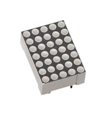 HDSP-701E DOT MATRIX DISPLAY, 5 X 7, RED, 632NM BROADCOM