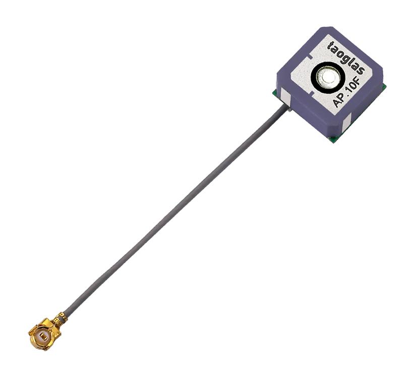 AP.10F.07.0039B RF ANTENNA, PATCH, 1.575GHZ, I-PEX CONN TAOGLAS