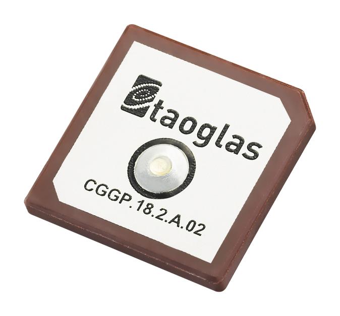 CGGP.18.2.A.02 RF ANTENNA, PATCH, 1.602GHZ, ADHESIVE TAOGLAS