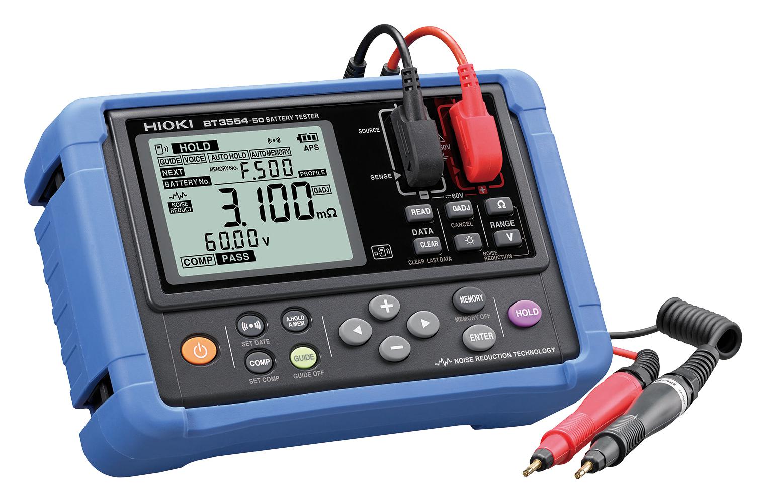 BT3554-51 BATTERY TESTER, LEAD ACID, 6V TO 60V HIOKI