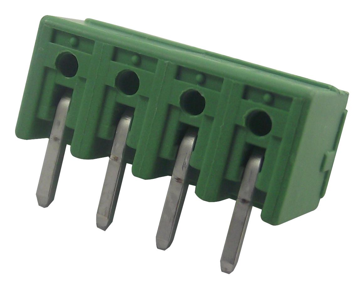 MC 1,5/ 4-G-3,81 CONNECTOR, HEADER, THT, RA, 3.81MM, 4WAY PHOENIX CONTACT