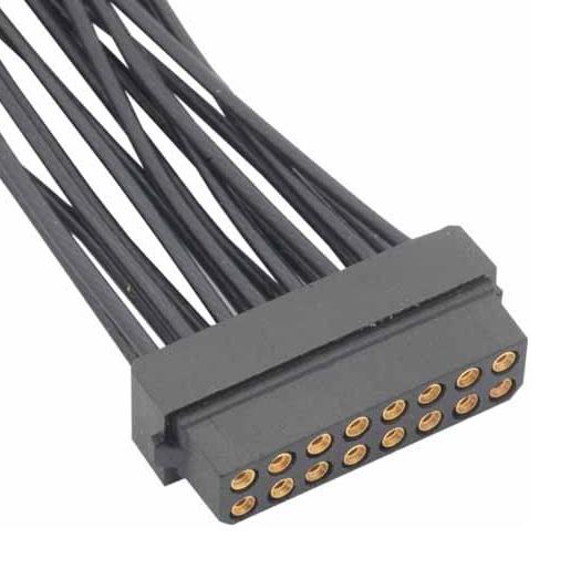 M80-7881201 CONNECTOR, RCPT, 12POS, 2ROW, CRIMP HARWIN