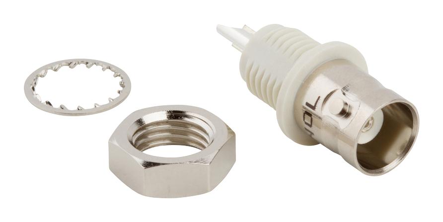 031-10-RFX RF COAXIAL, BNC JACK, 50 OHM, PANEL AMPHENOL RF