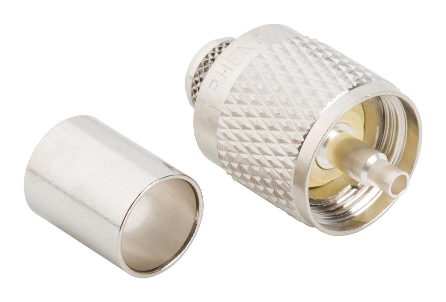 083-8SP-RFX RF COAXIAL, UHF PLUG, CABLE AMPHENOL RF