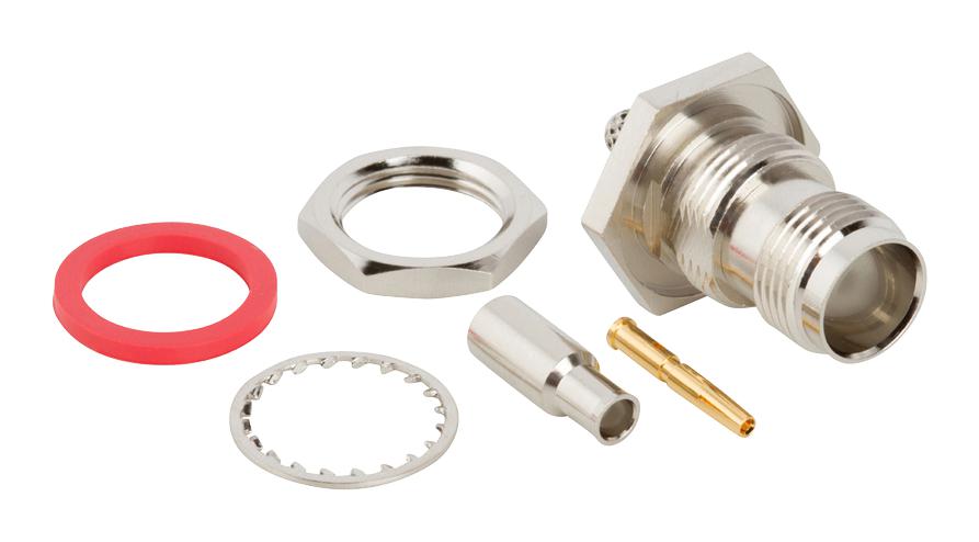 122193 RF COAX CONNECTOR, TNC, JACK, 75 OHM AMPHENOL RF