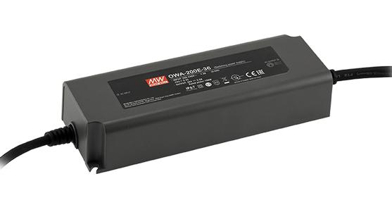 OWA-200E-36 POWER SUPPLY, AC-DC, 1O/P, 5.55A, 36V MEAN WELL