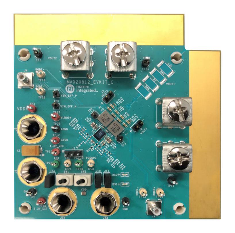MAX20812EVKIT# EVAL KIT, BUCK REGULATOR MAXIM INTEGRATED / ANALOG DEVICES