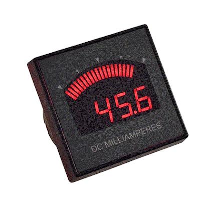 DMR35-DCMA3-DC1-R PANEL METER, DC MILLIAMP, 3.5DIGIT, 32V MURATA