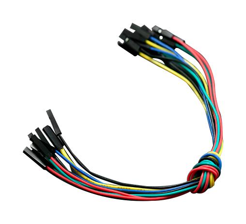 FIT0030 JUMPER WIRE SET, 9PC, 9", FEMALE-FEMALE DFROBOT