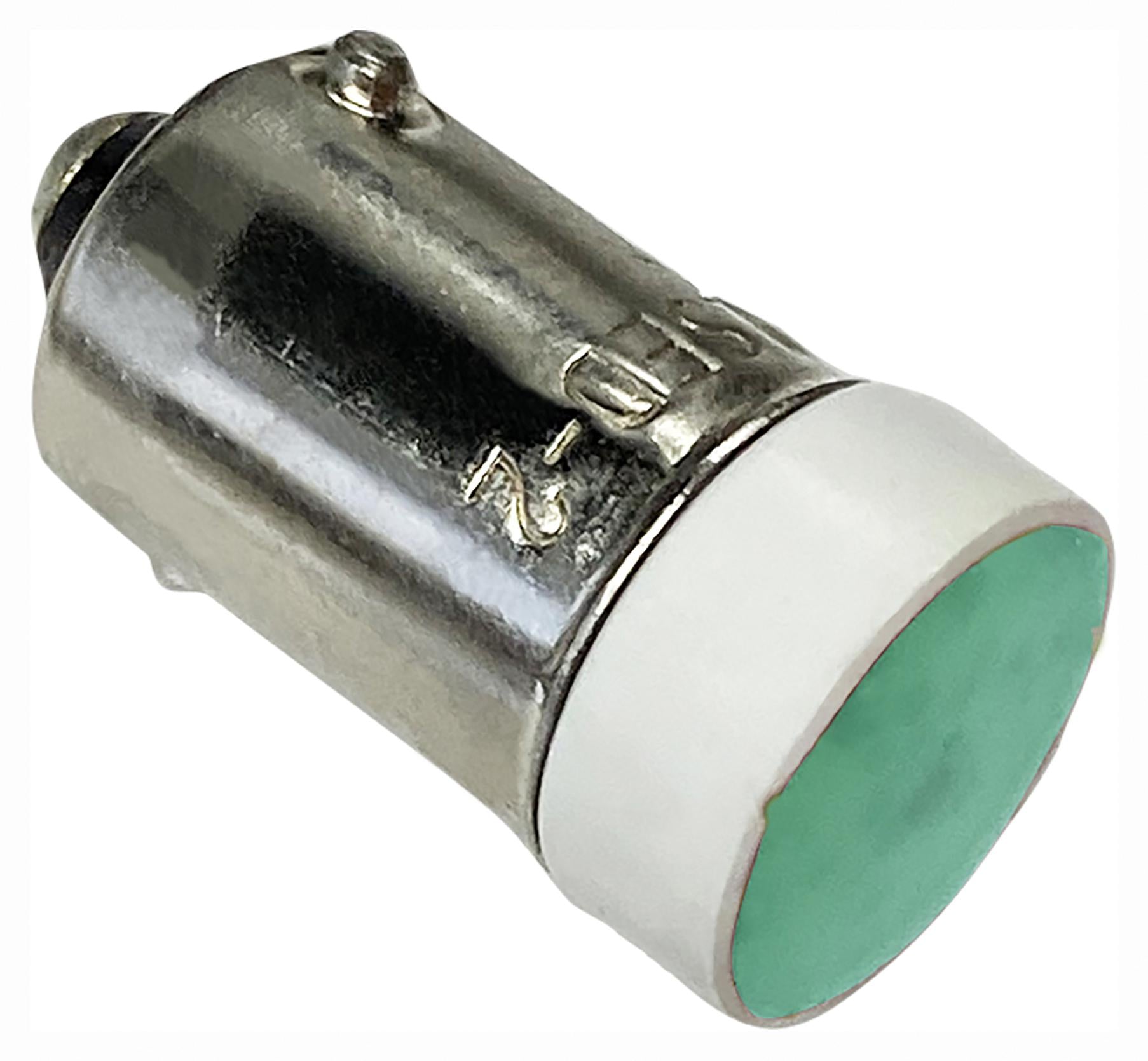 LSED-1GN SMALL LED INDICATOR, GREEN, 12V, BA9S/13 IDEC