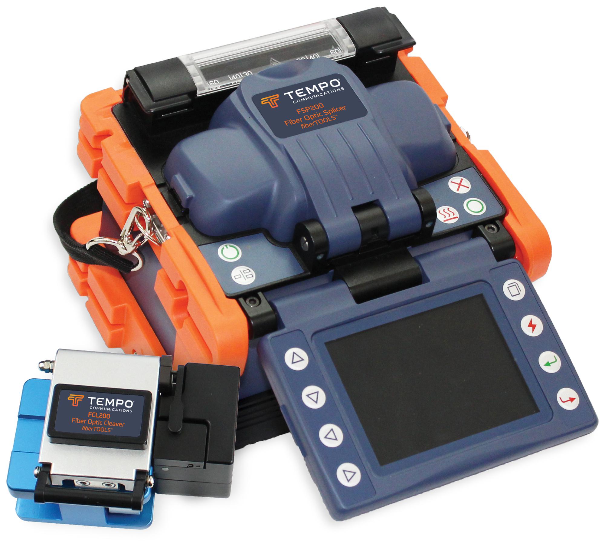 FSP200 OPTICAL FUSION SPLICER, SCC/LC/FC/ST TEMPO