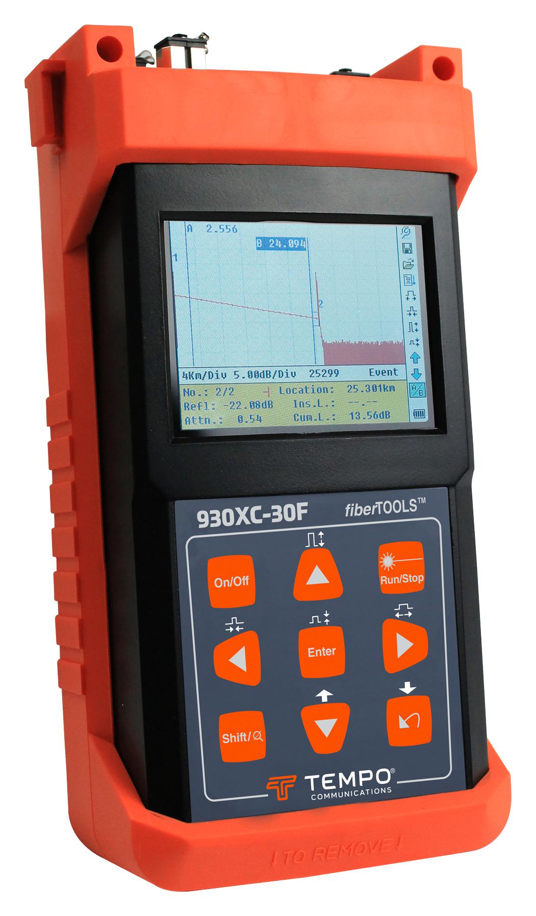 930XC-30F-APC-SC TESTER, OPTICAL REFLECTOMETER, 1625NM TEMPO