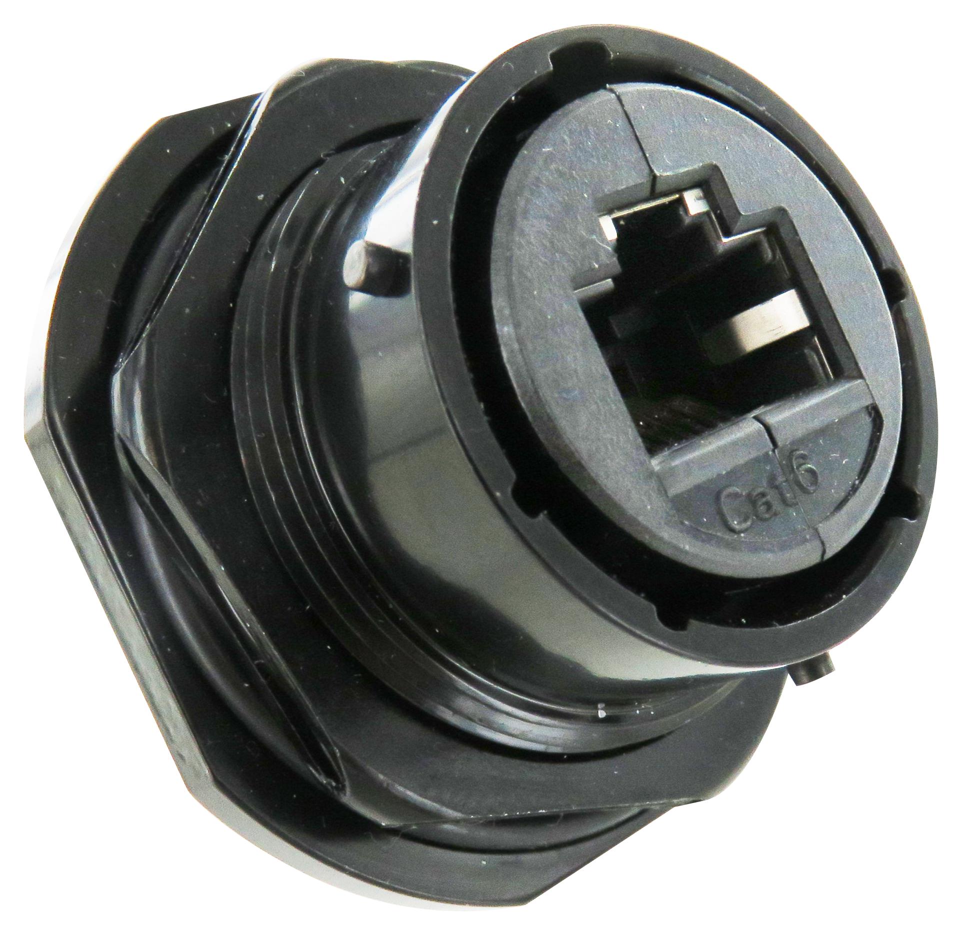 RJFTV6A7SA1ZN ADAPTOR, RJ45 8P JACK-JACK, CAT6A AMPHENOL SOCAPEX