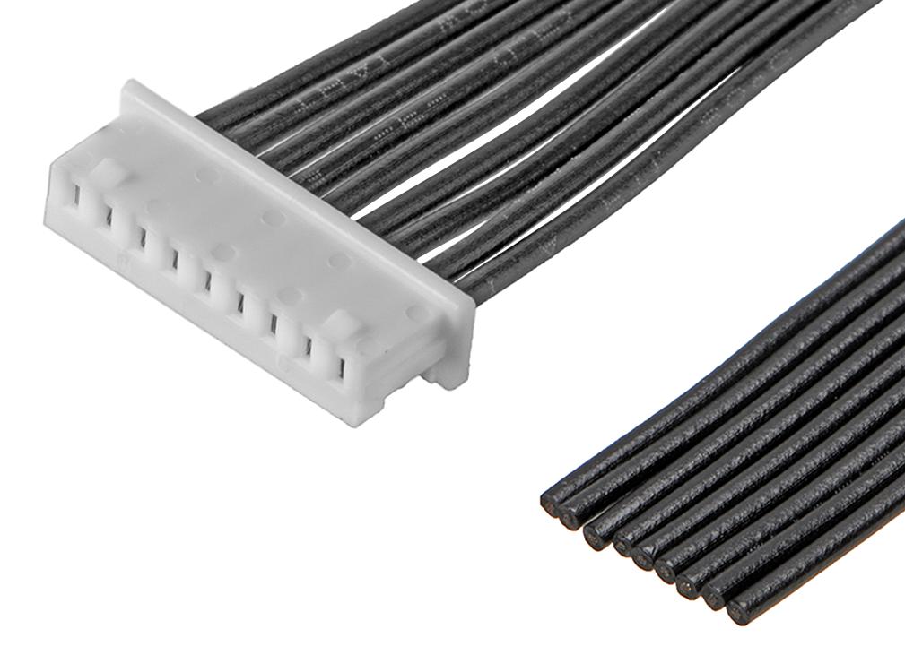 218112-0902 CABLE ASSY, RCPT-FREE END, 225MM MOLEX