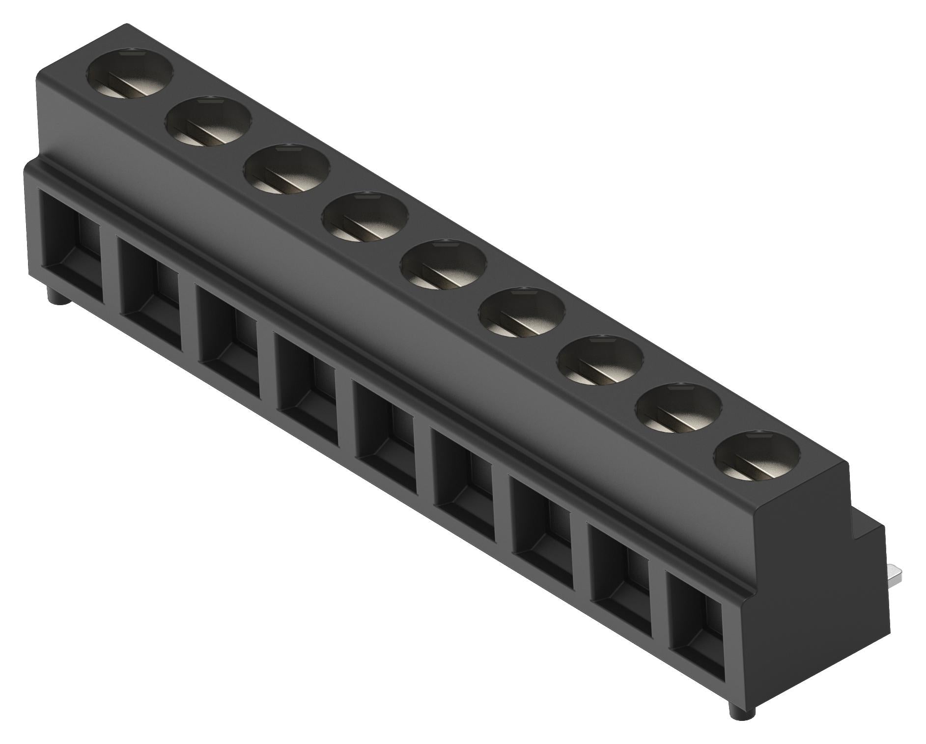 2383938-9 TB, WIRE TO BRD, R/A, 9WAY, 16AWG TE CONNECTIVITY