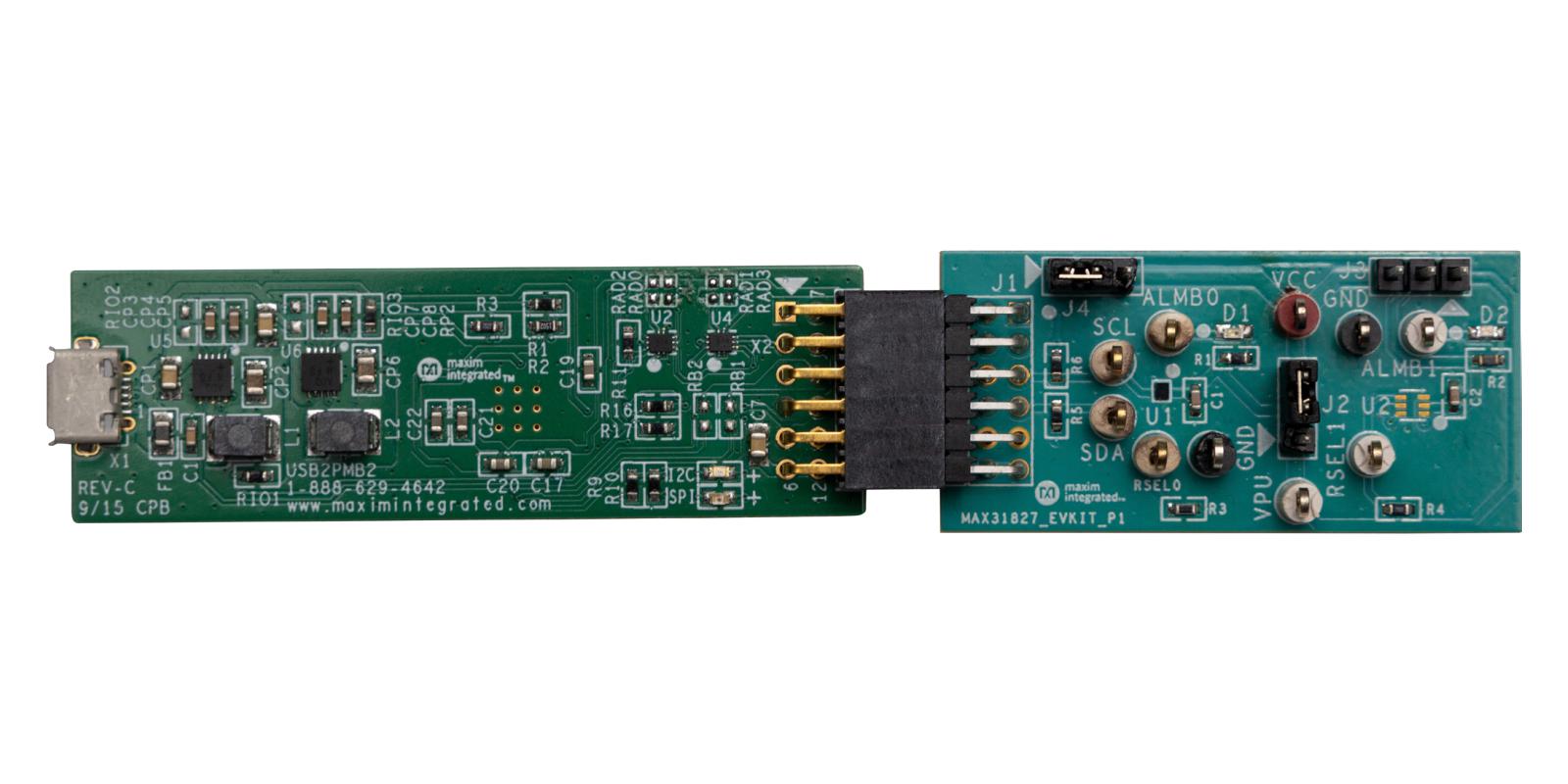 MAX31827EVSYS1# EVAL KIT, I2C TEMPERATURE SW/SENSOR MAXIM INTEGRATED / ANALOG DEVICES