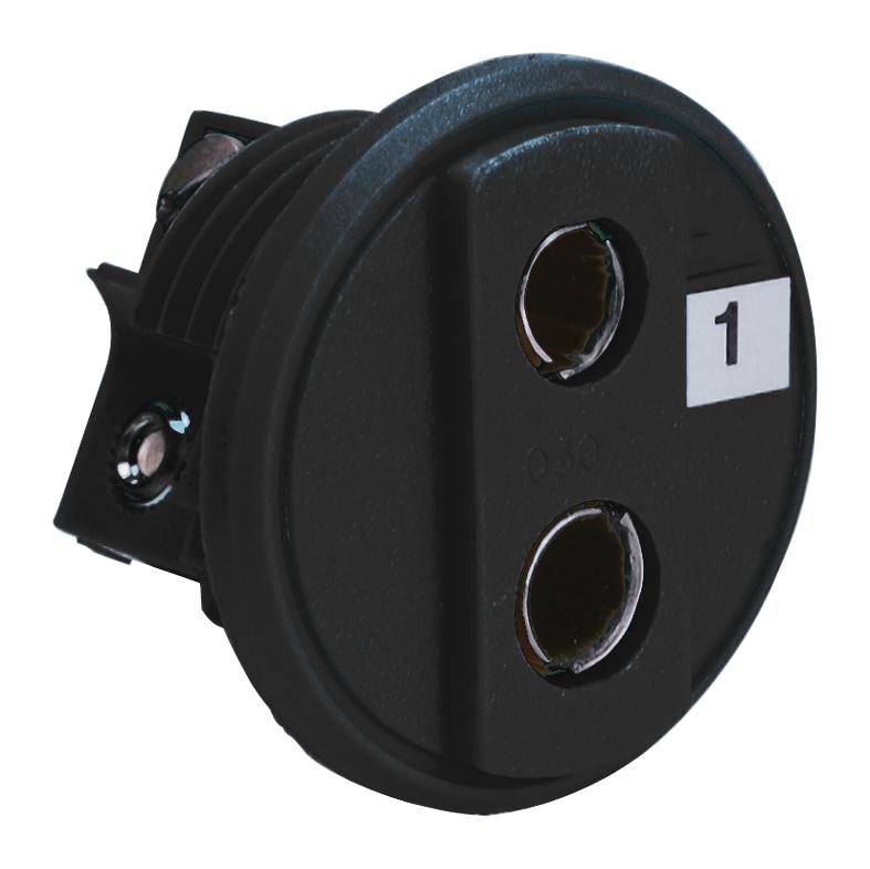 RSJ-J-R THERMOCOUPLE CONNECTOR, RCPT, TYPE J OMEGA